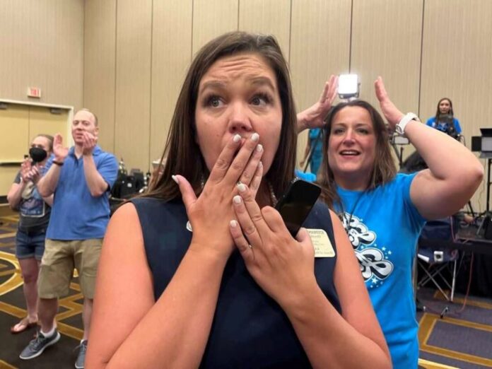 Kansas rejects the ballot proposition that would have weakened abortion rights Kansas rejects the ballot proposition that would have weakened abortion rights