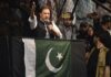 Imran Khan is facing arrest in an anti-terrorism case, and his party has called a protest meeting