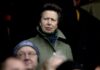 Princess Anne, Queen Elizabeth's steely daughter, displays rare emotion