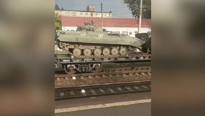 Government adviser for the Ukrainian government claims that during the war, Russia Out  Soviet-era tanks from storage