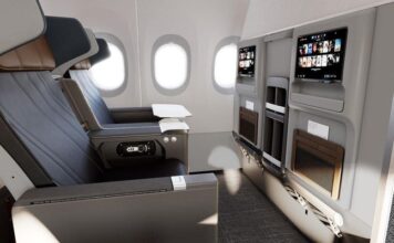 In 2024, American Airlines will provide premium suites with privacy doors American Airlines, privacy doors, US airline, premium suites,