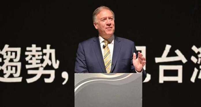pomo (1) Ex-Trump adviser, Taiwan, Blind engagement, China, US secretary, Mike Pompeo, Western politicians