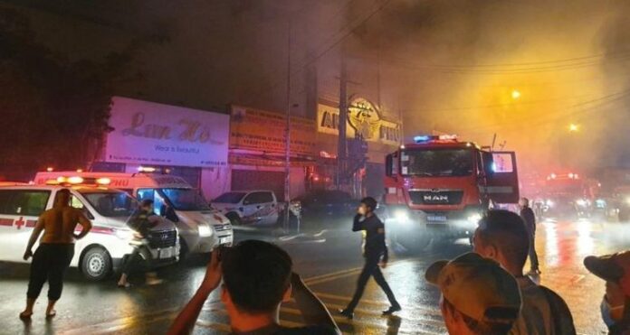 12 Killed, 11 Wounded, Vietnam Karaoke Bar Fire, Vietnam killing 12 individuals