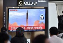 North Korea justifies its missile launch as a defence against “military threats from the US” North Korea justifies its missile launch as a defence against "military threats from the US"