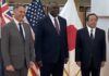 Against China, the US, Japan, and Australia promise to cooperate