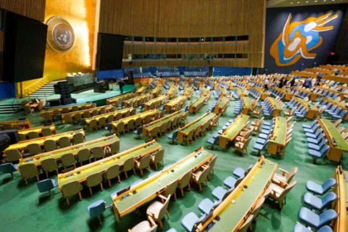 India votes in the UN General Assembly to reject Russia's demand for a secret ballot on a draught resolution on Ukraine
