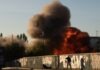 Ukraine reports many explosions as Kyiv is attacked by "Kamikaze Drones"