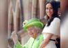 "The Queen was a shining example of female leadership," Meghan Markle says