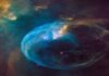 NASA, 7100 Light, Bubble Nebula, Cassiopeia constellation,