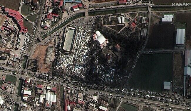 Satellite Images of Turkey Prior To And Following a Major Earthquake