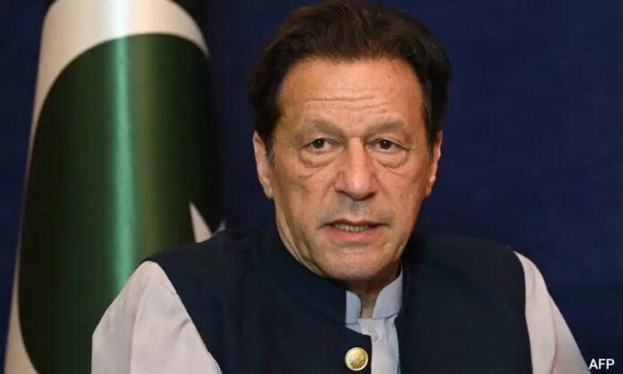 Imran Khan's Lahore Rally Held Inside Bulletproof Container Despite Threat Imran Khan's Lahore Rally Held Inside Bulletproof Container Despite Threat