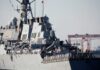 According to the US, a mission was conducted in the South China Sea by a guided-missile destroyer