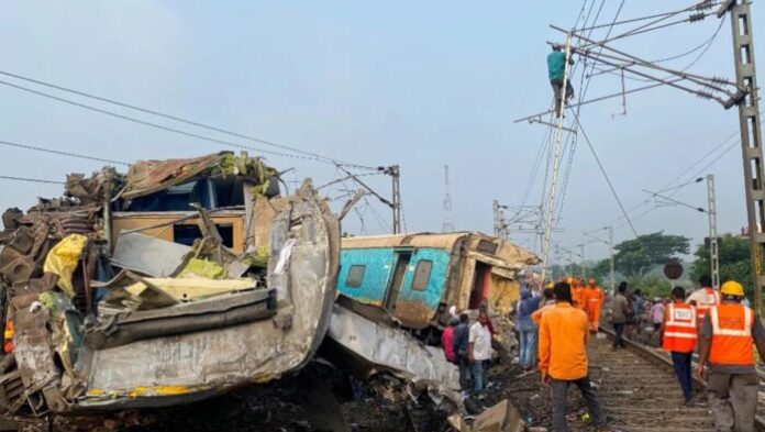 3 trains collided in just a few minutes, explaining how the Odisha train accident occurred.