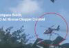 helicopter crashed in Pompano Beach