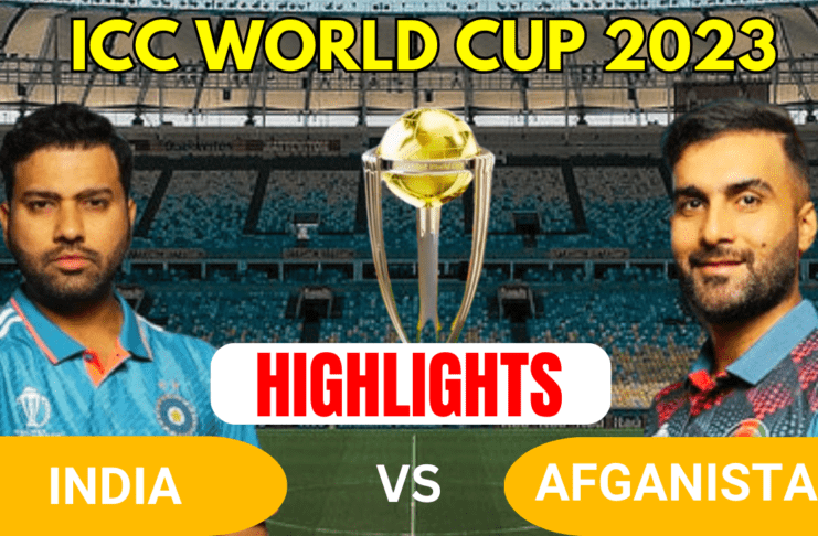 World Cup - IND vs AFG