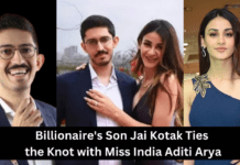 Billionaire’s Son Jai Kotak Ties the Knot with Miss India Aditi Arya: A Glamorous wedding of the Year Billionaire's Son Jai Kotak Ties the Knot with Miss India Aditi Arya