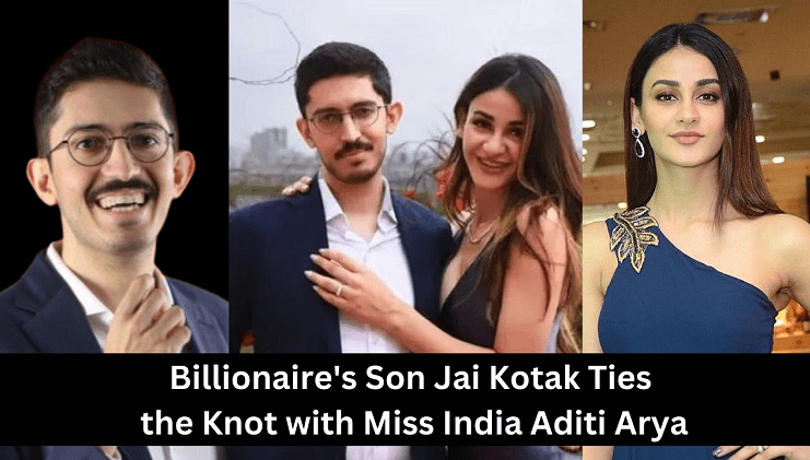 Billionaire's Son Jai Kotak Ties the Knot with Miss India Aditi Arya