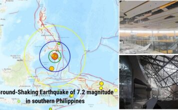 Philippines Earthquake: Ground-Shaking Earthquake of 7.2 magnitude in southern Philippines Philippines Earthquake