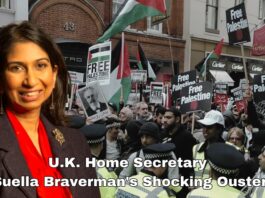 Rishi Sunak Sacked U.K. Home Secretary Suella Braverman
