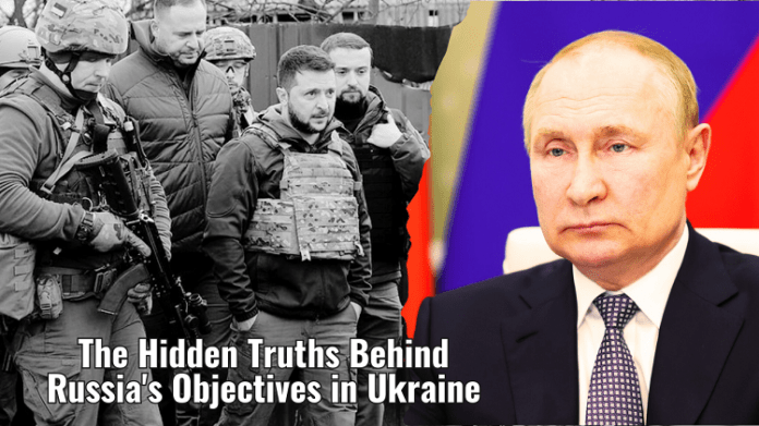 The Hidden Truths Behind Russia's Objectives in Ukraine Putin on ukraine war