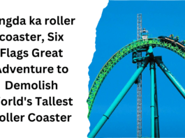Kingda ka roller coaster, Six Flags Great Adventure to Demolish World’s Tallest Roller Coaster kingda ka roller coaster