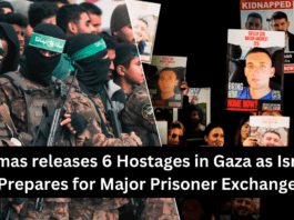 Israel Hamas War: Hamas releases 6 Hostages in Gaza as Israel Prepares for Major Prisoner Exchange israel hamas war