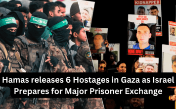 Israel Hamas War: Hamas releases 6 Hostages in Gaza as Israel Prepares for Major Prisoner Exchange israel hamas war